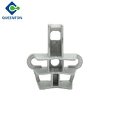 Low voltage ABC fiber optic anchor bracket for drop cable clamp